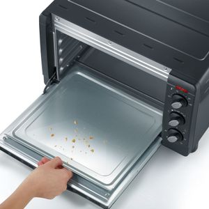 Severin TO 2067 Mini-oven Met handmatige temperatuursinstelling, Timerfunctie, Kabelgebonden 20 l