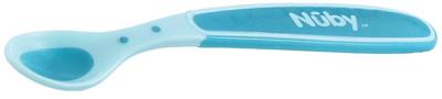 Nuby lepels warmtegevoelig 22,5 cm mintgroen 3m+ 3 stuks Nuby lepels warmtegevoelig 22,5 cm mintgroen 3m+ 3 stuks