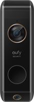 Anker Eufy Video Doorbell Dual (2K Battery-Powered) add on Doorbell Slimme deurbel Zwart