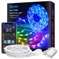 Govee H6110 RGB Smart Wi-Fi + Bluetooth ledstrip 10 meter, Wifi, Bluetooth