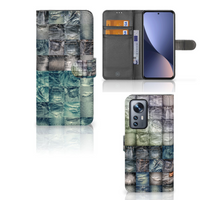 Wallet Case met Pasjes Xiaomi 12 Pro Spijkerbroeken - thumbnail