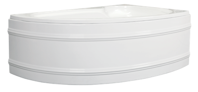 Badstuber Santorini badpaneel 153x98cm wit