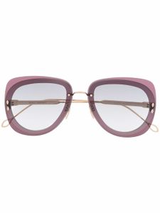 Isabel Marant Eyewear lunettes de soleil teintées à monture carrée - Violet