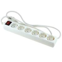 6-voudige stekkerdoos met schakelaar