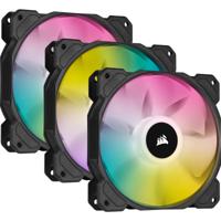 Corsair SP120 RGB ELITE Computer behuizing Ventilator 12 cm Zwart 3 stuk(s) - thumbnail