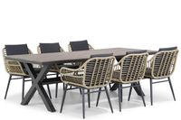 Coco Leonardo/Forest 240 cm dining tuinset 7-delig - thumbnail