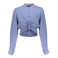 Frankie & Liberty Meisjes blouse - Manouk - Dusty blauw - thumbnail