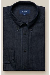 ETON Contemporary Fit Overhemd blauw, Effen