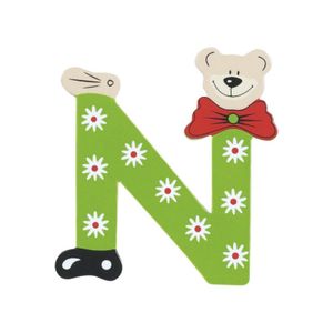 Playshoes houten letter N Maat