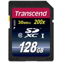 Transcend Premium SDXC-kaart Industrial 128 GB Class 10 - thumbnail