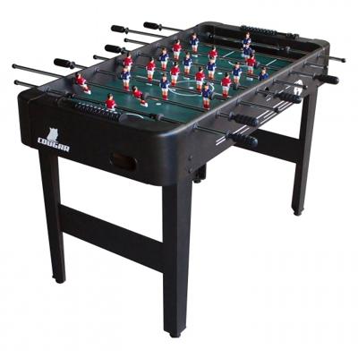 Cougar tafelvoetbalspel 122 x 61 x 79 cm zwart Cougar tafelvoetbalspel 122 x 61 x 79 cm zwart