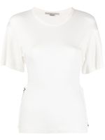 Stella McCartney t-shirt à détail de chaine - Blanc - thumbnail