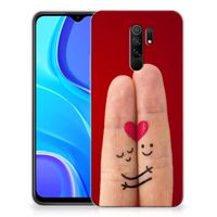 Xiaomi Redmi 9 Silicone Back Cover Liefde - Origineel Romantisch Cadeau - thumbnail