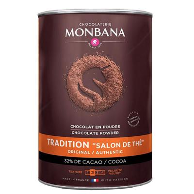Monbana chocoladedrank tradition (1kg) Monbana chocoladedrank tradition (1kg)