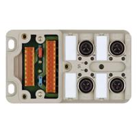 Weidmüller SAI-4-M 4P IDC UT 1766781000 Passieve sensor/actorbox M12-verdeler met metalen schroefdraad 2 stuk(s)