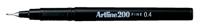 Fineliner Artline 200 zwart