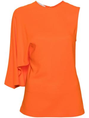 Stella McCartney Asymmetrische avondjurk - Oranje