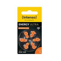 Intenso Energy Ultra gehoorapparaten batterij PR 48-13 6 stuks blister