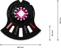 Bosch Accessoires Expert MultiMaterial Segment Blade ACZ 105 ET multitoolzaagblad 1-stuk - 1 stuk(s) - 2608664208 - thumbnail