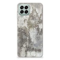 Samsung Galaxy M33 TPU Siliconen Hoesje Beton Print