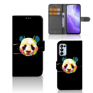 OPPO Find X3 Lite Leuk Hoesje Panda Color