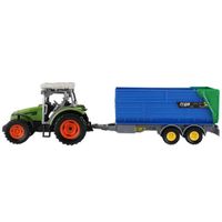 Dutch Farm Tractor met Trailer 1:32 - thumbnail