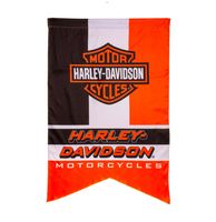 Harley-Davidson Bar & Shield Vlag - thumbnail