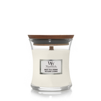 WoodWick Geurkaars Mini White Tea & Jasmine - 8 cm / ø 7 cm - thumbnail