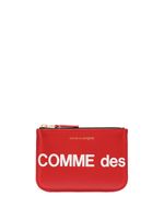 Comme Des Garçons Wallet petite pochette à logo - Rouge