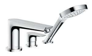 Hansgrohe Talis E 3-gats badrandkraan afbouwdeel chroom