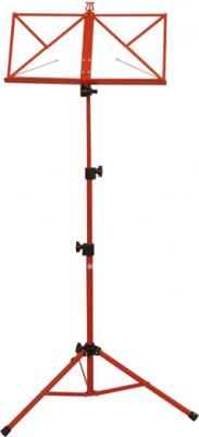 Hamilton muziekstandaard KB380F 55/125 cm rood Hamilton muziekstandaard KB380F 55/125 cm rood