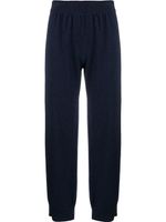 Barrie pantalon ample en cachemire - Bleu