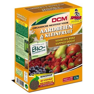 DCM meststof aardbei en klein fruit 1,5 kg