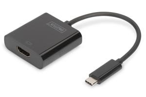 Digitus TV, monitor Adapter [1x USB-C stekker - 1x HDMI-bus] DA-70852 15.00 cm