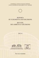 Reports of judgments and decisions - Recueil des arrets et decisions 2013-I - Paperback (9789462402027)