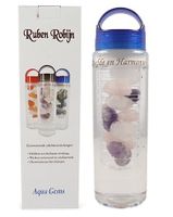 Aqua gems drinkfles liefde & harmonie - thumbnail