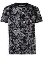 Versace Jeans Couture t-shirt à imprimé baroque - Noir - thumbnail