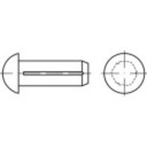 TOOLCRAFT 136520 Halfronde kerfnagel (Ø x l) 2.5 mm x 3 mm Staal 500 stuk(s)