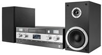 Dual DAB-MS 130 CD stereo-installatie (DAB(+)-/FM-tuner, CD-speler, muziekstreaming via Bluetooth, USB-aansluiting, AUX-IN-aansluiting, zonder afstandsbediening) zwart