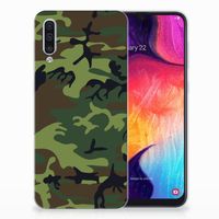 Samsung Galaxy A50 TPU bumper Army Dark - thumbnail