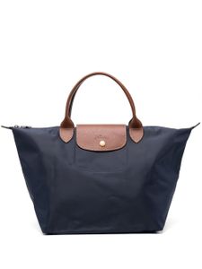 Longchamp sac cabas Le Pliage médium - Bleu