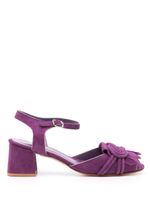 Sarah Chofakian sandales Antonieta en daim - Violet - thumbnail