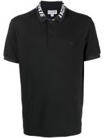 Lacoste polo à col à logo - Noir - thumbnail