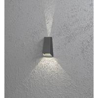 Konstsmide 7911-370 7911-370 LED-buitenlamp (wand) Energielabel: G (A - G) LED LED vast ingebouwd 6 W Antraciet