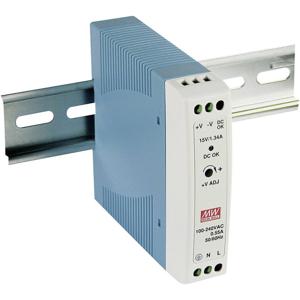 Mean Well MDR-20-24 DIN-rail netvoeding 24 V/DC 1 A 24 W Aantal uitgangen: 1 x Inhoud: 1 stuk(s)