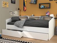 Kajuitbed SULLY 90x200 cm wit met lades - thumbnail