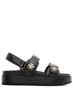 Tory Burch sandales Kira en cuir - Noir