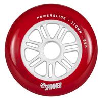 Powerslide Roller Spinner 110/88A Red 3 Pack