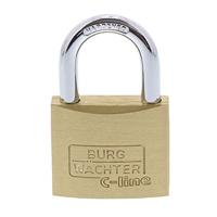 Burg-Wächter Duo 222 40 SB Hangslot, set van 2, 6 mm beugeldikte, 4 sleutels,