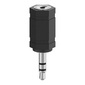 Hama Audioadapter 3,5-mm-jack Stereo - 2,5-mm-jack-kop. Stereo